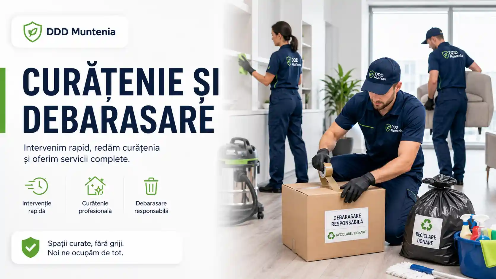 Curățenie și debarasare — DDD Muntenia