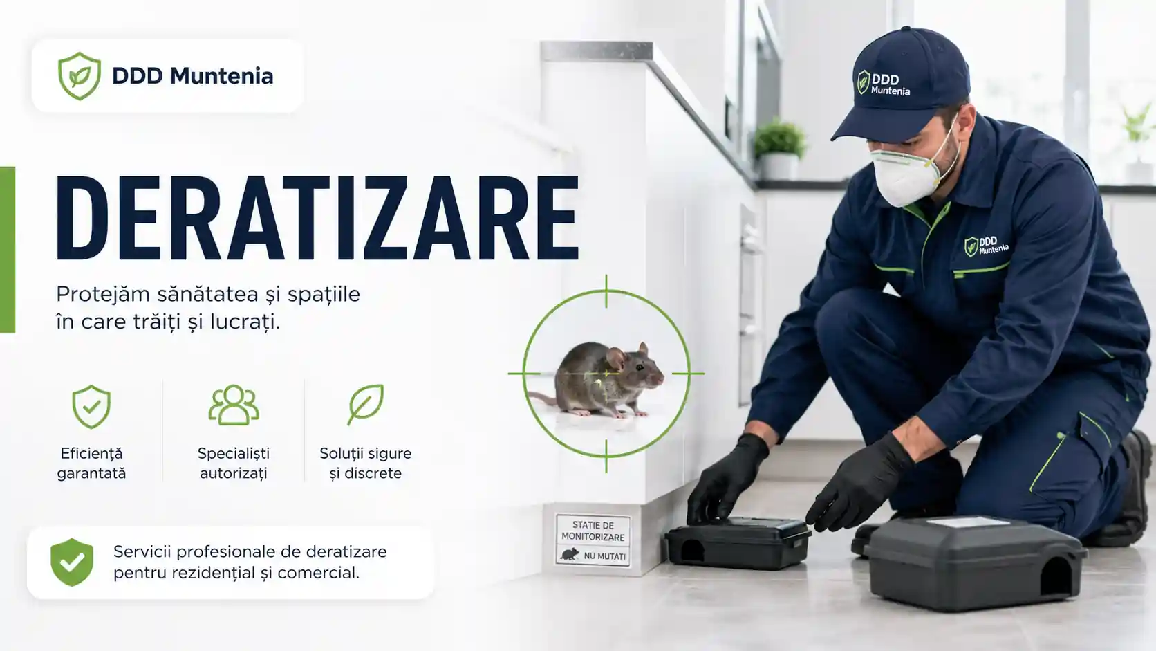 Deratizare — DDD Muntenia