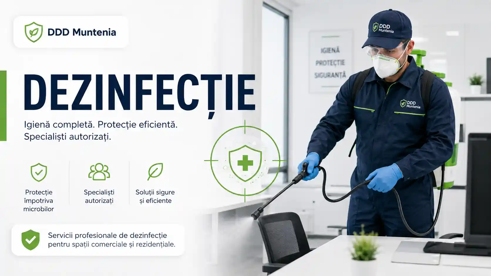 Dezinfecție — DDD Muntenia